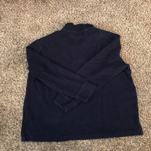 Men’s 1/4 Zip Navy Ralph Lauren Pullover - Picture 3 of 6